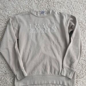 Iowa Hawkeyes Beige Sweatshirt